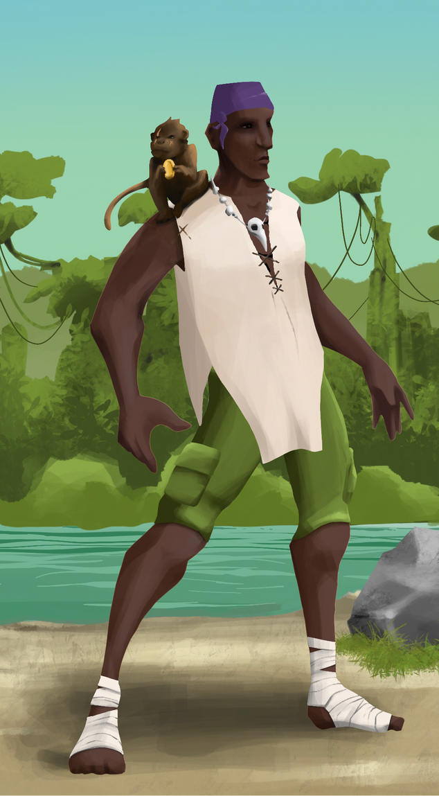 AlgoSeas Pirate #30413 NFT on Algorand