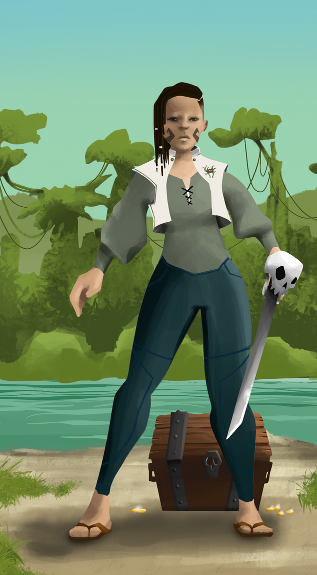 AlgoSeas Pirate #30414 NFT on Algorand