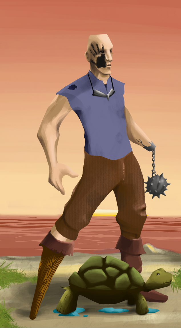 AlgoSeas Pirate #30416 NFT on Algorand