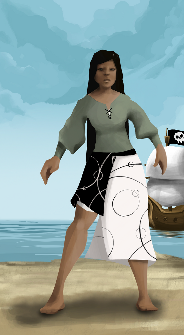 AlgoSeas Pirate #30460 NFT on Algorand