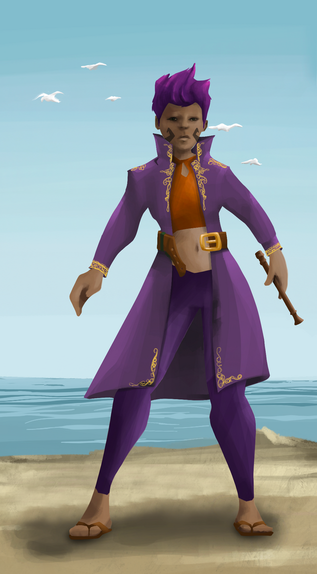 AlgoSeas Pirate #30465 NFT on Algorand