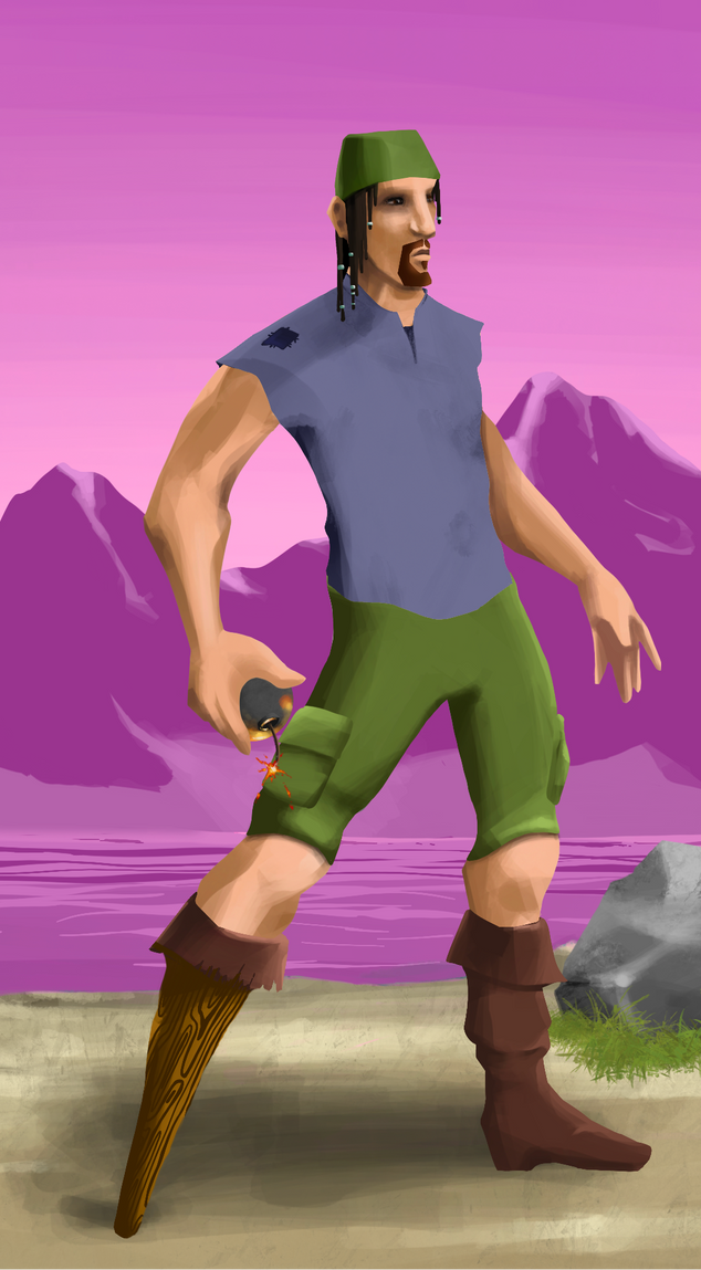 AlgoSeas Pirate #30468 NFT on Algorand