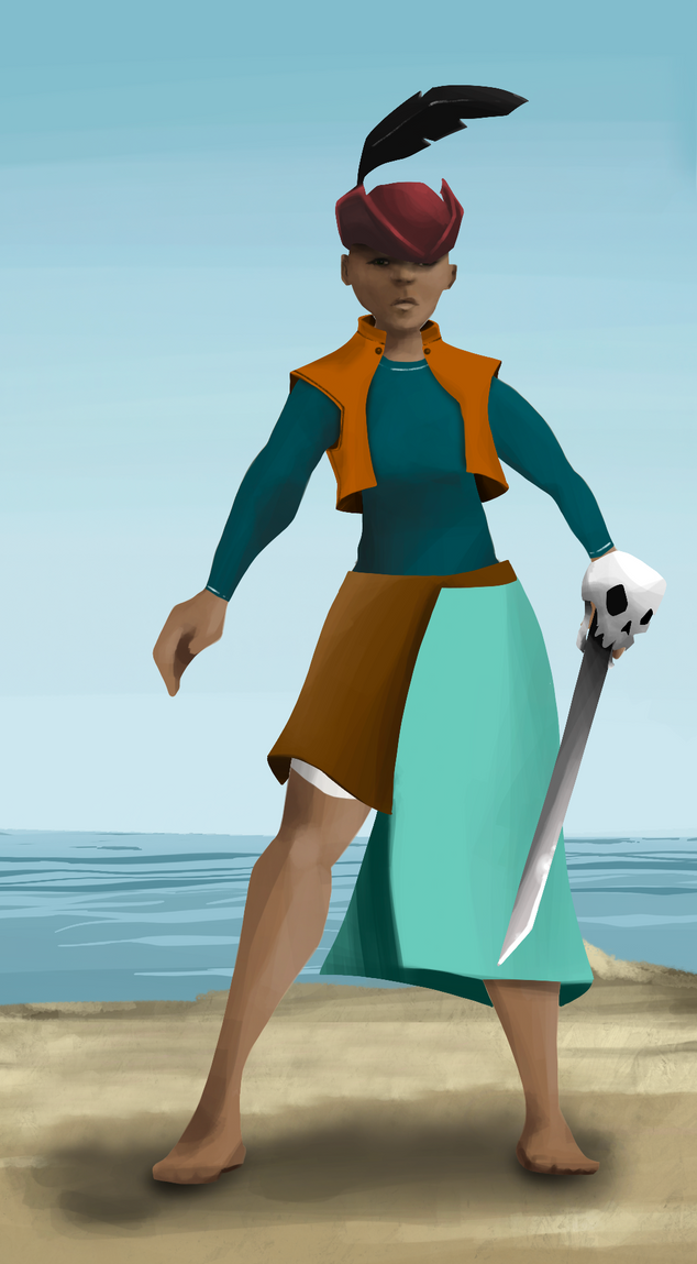 AlgoSeas Pirate #30475 NFT on Algorand