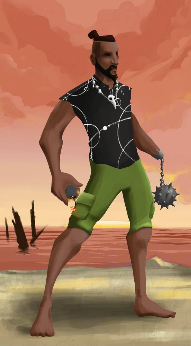 AlgoSeas Pirate #30477 NFT on Algorand