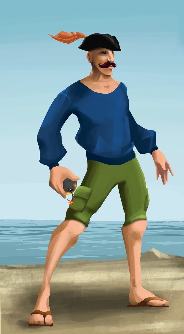 AlgoSeas Pirate #30479 NFT on Algorand