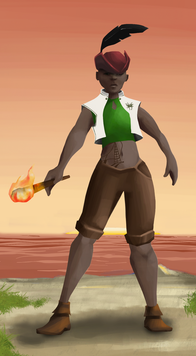 AlgoSeas Pirate #30494 NFT on Algorand