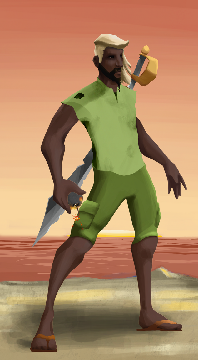 AlgoSeas Pirate #30495 NFT on Algorand