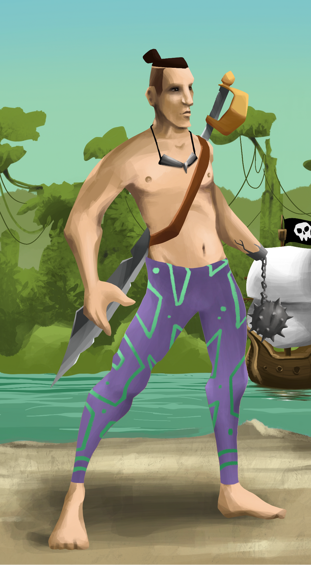 AlgoSeas Pirate #30506 NFT on Algorand