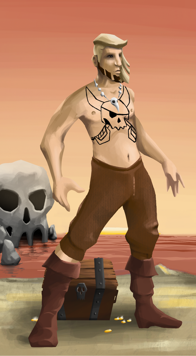 AlgoSeas Pirate #30516 NFT on Algorand