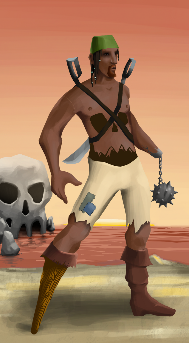 AlgoSeas Pirate #30519 NFT on Algorand