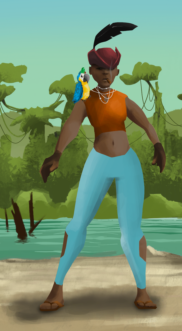 AlgoSeas Pirate #30521 NFT on Algorand