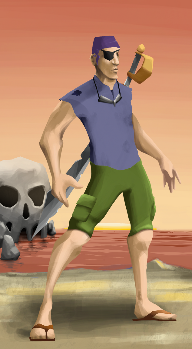 AlgoSeas Pirate #30524 NFT on Algorand