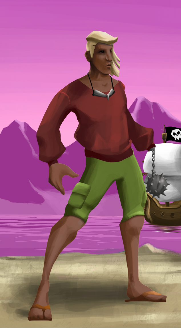 AlgoSeas Pirate #30560 NFT on Algorand