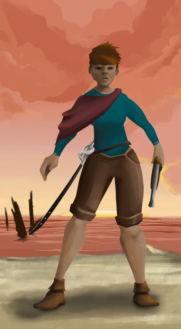 AlgoSeas Pirate #30563 NFT on Algorand