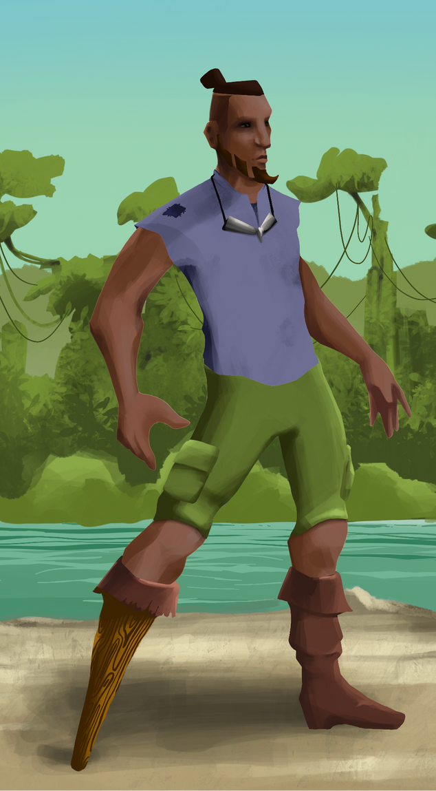 AlgoSeas Pirate #30571 NFT on Algorand