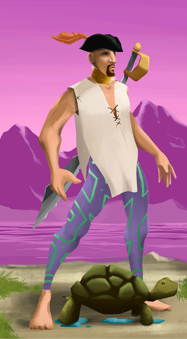 AlgoSeas Pirate #30590 NFT on Algorand