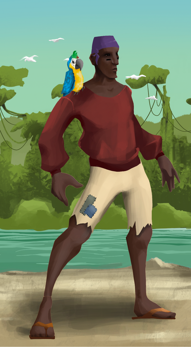 AlgoSeas Pirate #3060 NFT on Algorand