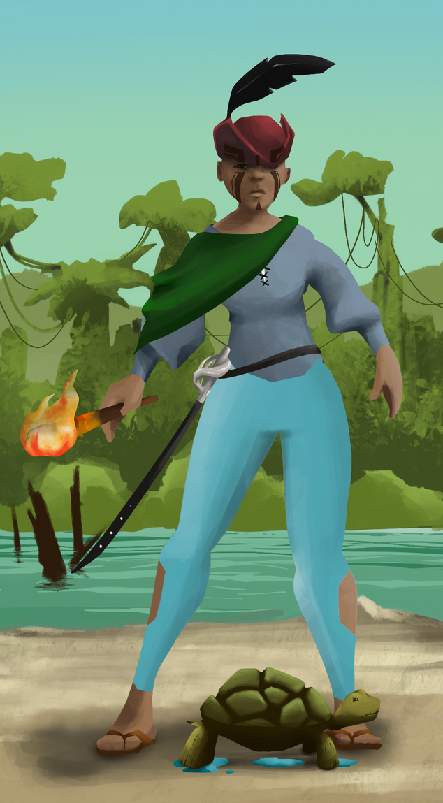 AlgoSeas Pirate #30608 NFT on Algorand