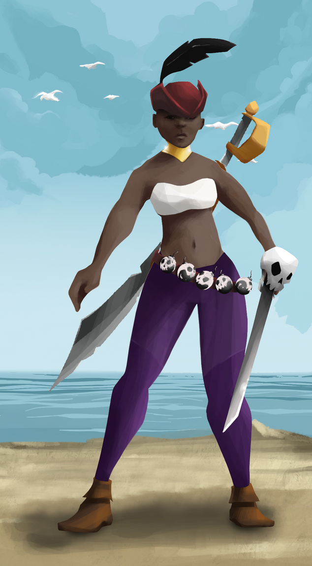 AlgoSeas Pirate #30613 NFT on Algorand