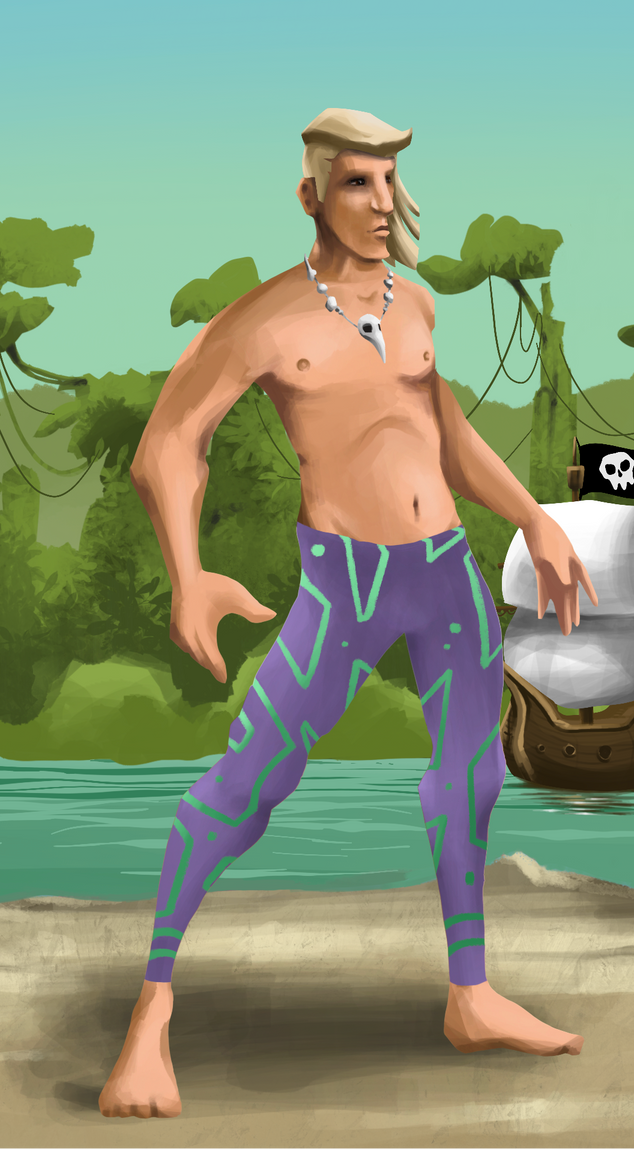 AlgoSeas Pirate #30620 NFT on Algorand