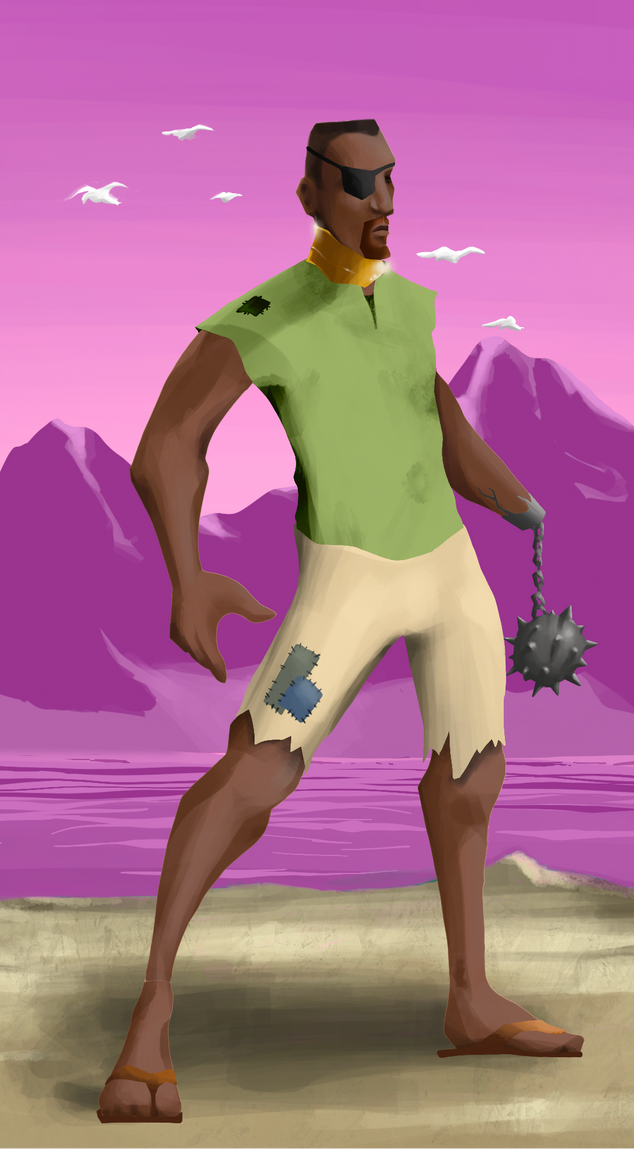 AlgoSeas Pirate #30621 NFT on Algorand