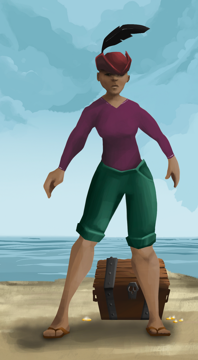 AlgoSeas Pirate #30631 NFT on Algorand