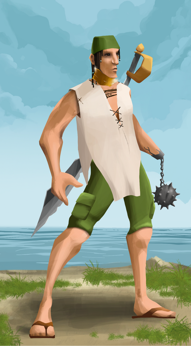 AlgoSeas Pirate #30633 NFT on Algorand