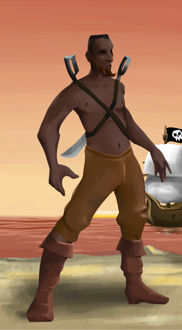 AlgoSeas Pirate #30654 NFT on Algorand