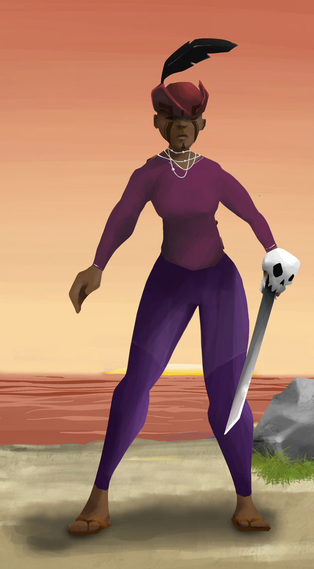 AlgoSeas Pirate #30663 NFT on Algorand