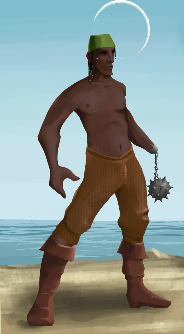 AlgoSeas Pirate #30665 NFT on Algorand