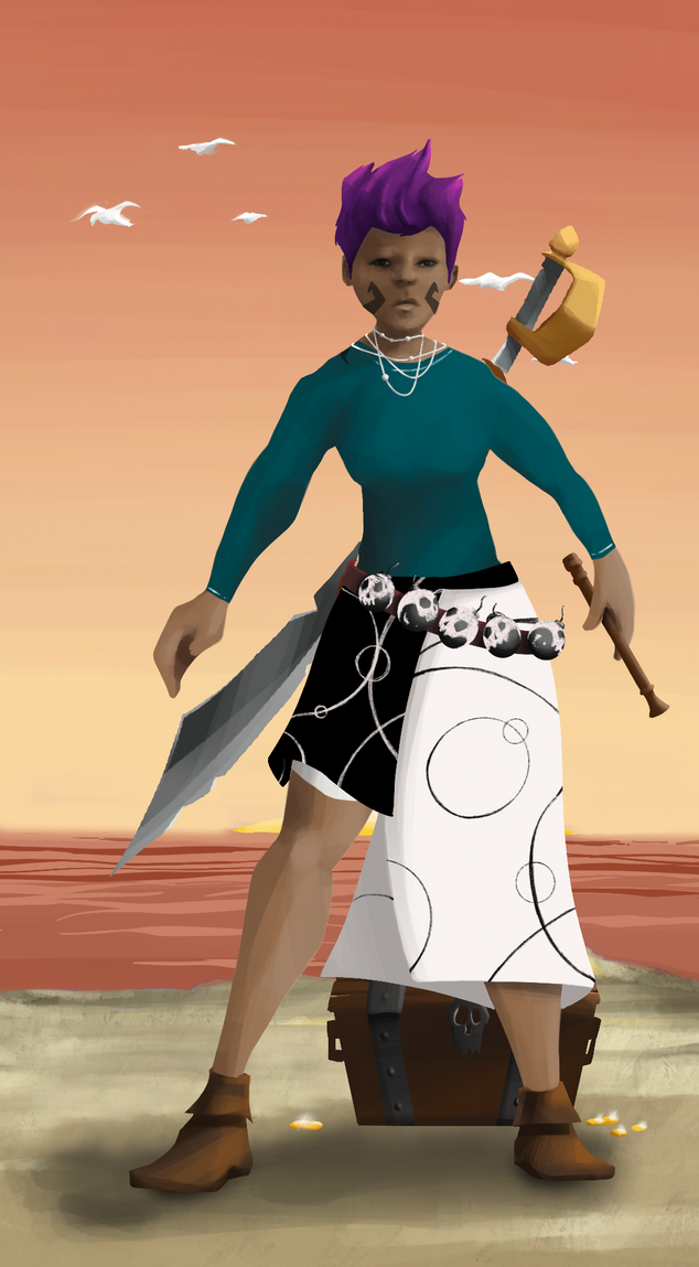 AlgoSeas Pirate #30666 NFT on Algorand