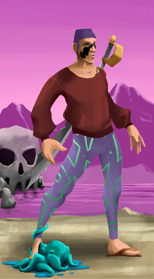 AlgoSeas Pirate #30669 NFT on Algorand