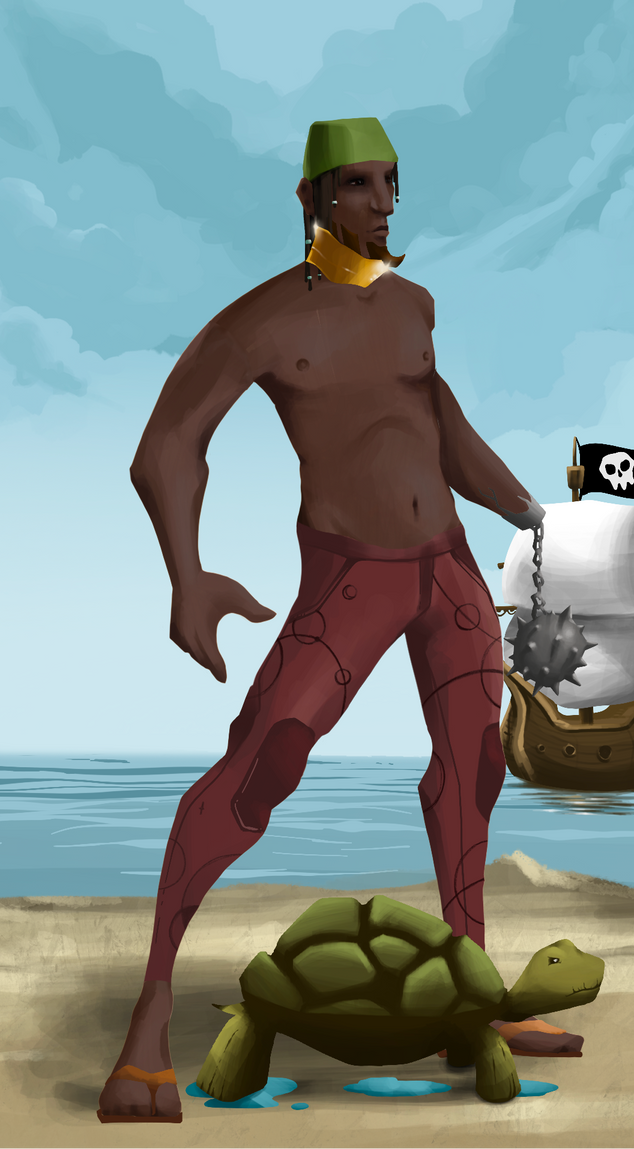 AlgoSeas Pirate #30670 NFT on Algorand