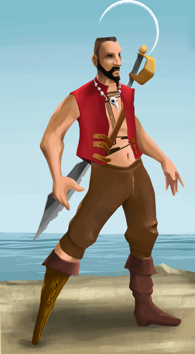 AlgoSeas Pirate #30671 NFT on Algorand