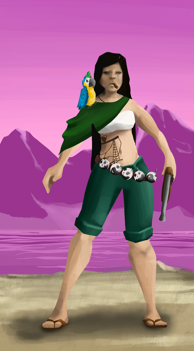AlgoSeas Pirate #30675 NFT on Algorand