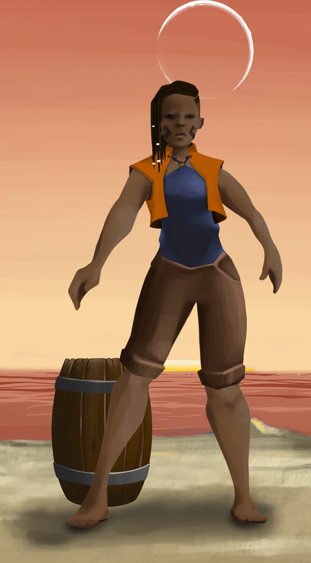 AlgoSeas Pirate #30683 NFT on Algorand