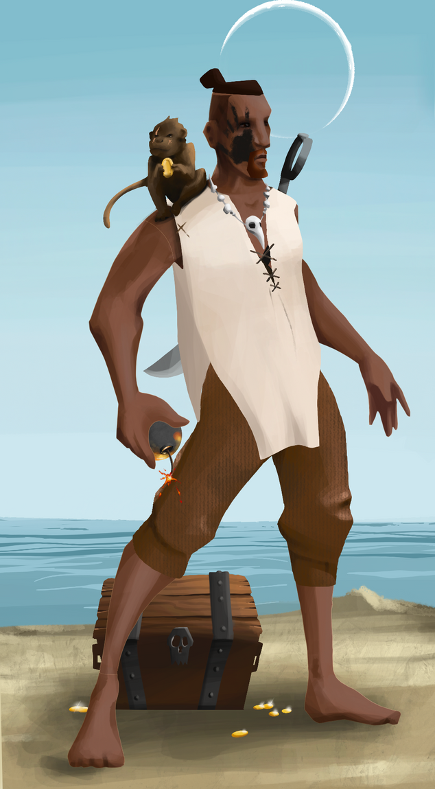 AlgoSeas Pirate #30691 NFT on Algorand