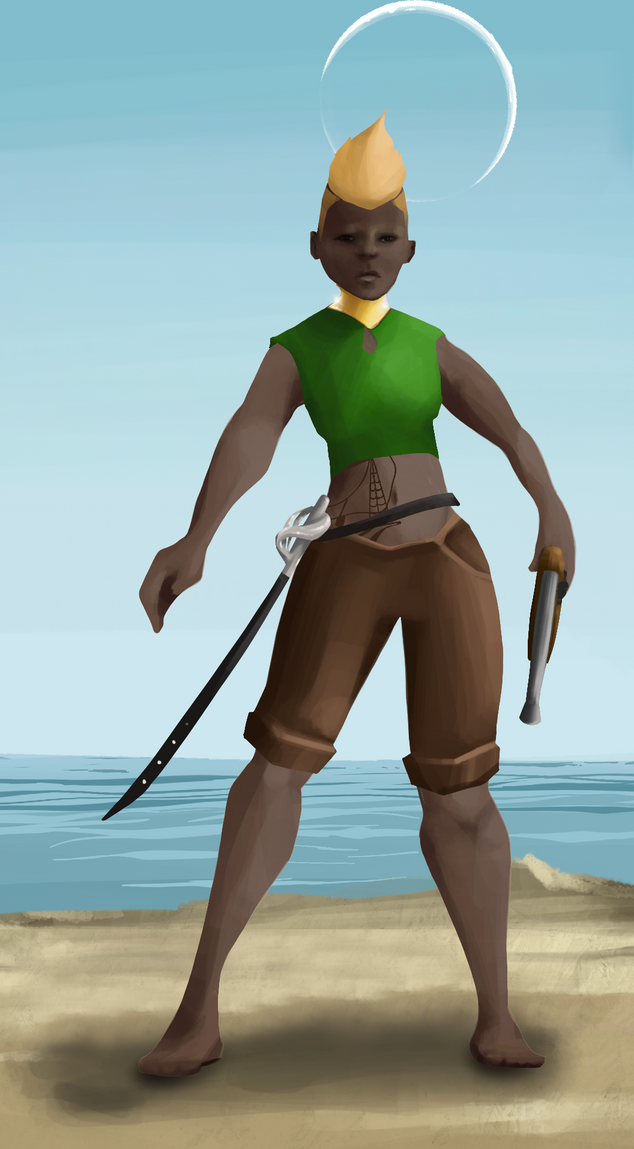 AlgoSeas Pirate #30713 NFT on Algorand