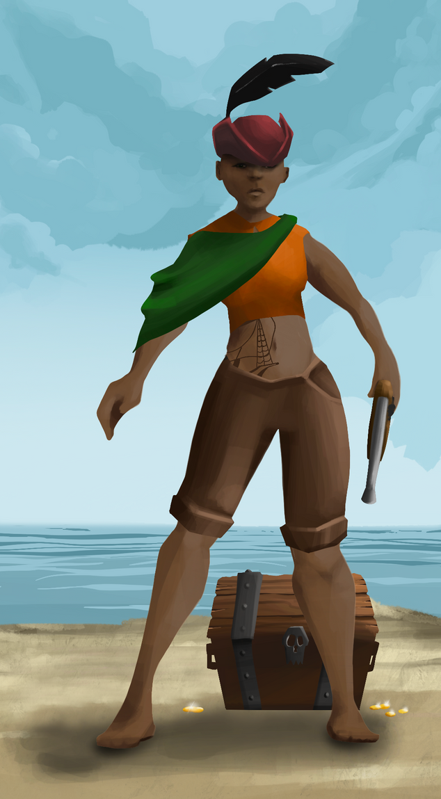 AlgoSeas Pirate #30723 NFT on Algorand