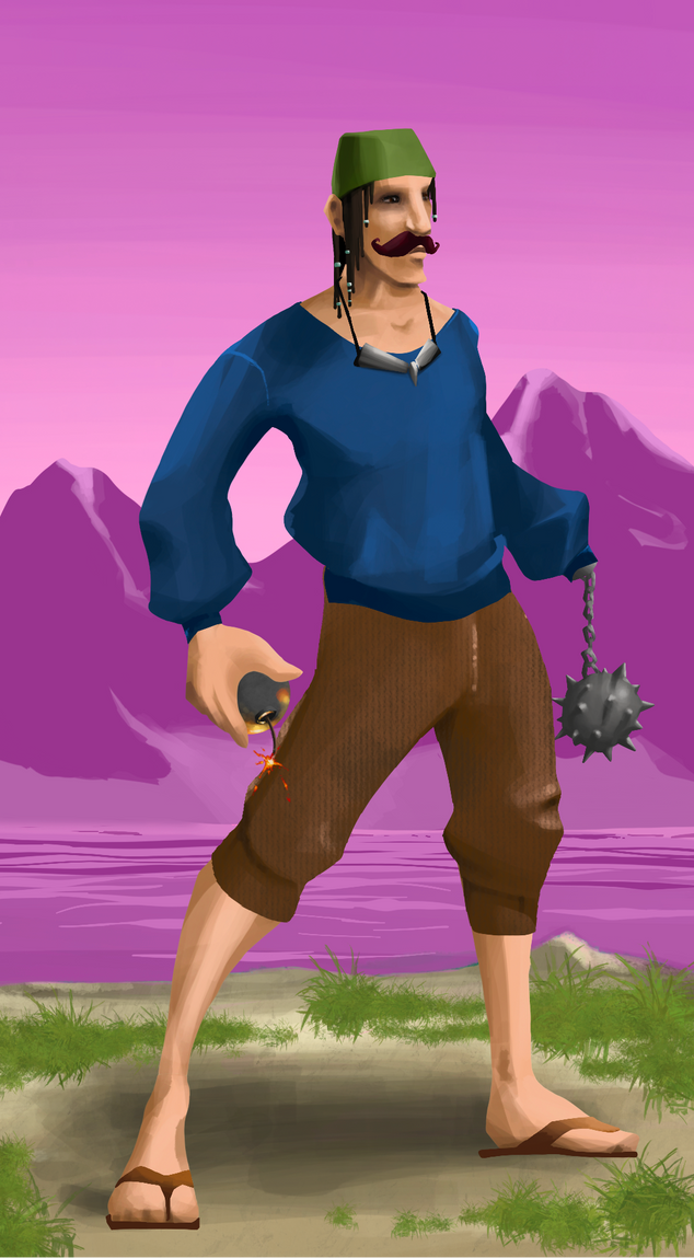 AlgoSeas Pirate #30739 NFT on Algorand