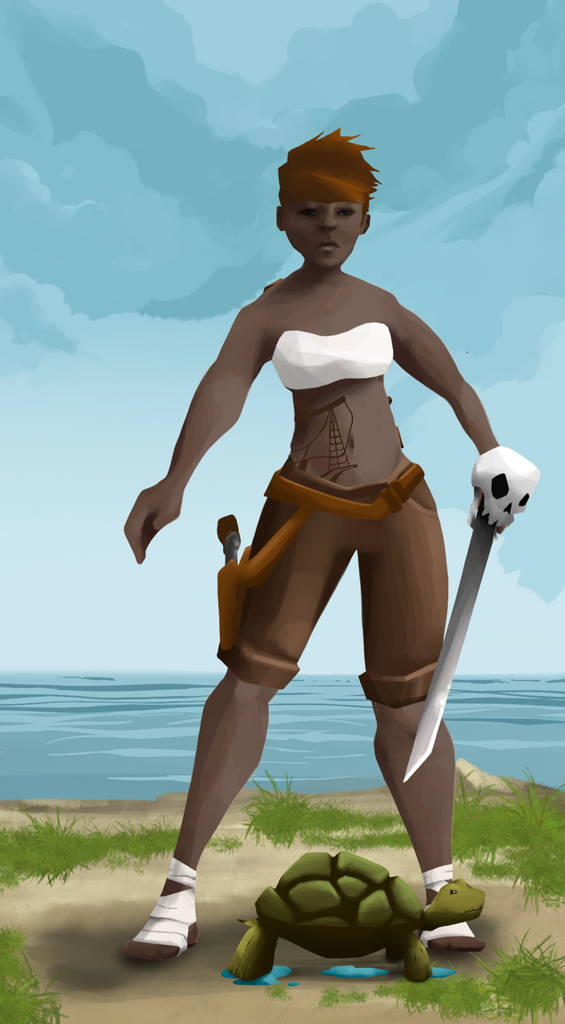 AlgoSeas Pirate #30757 NFT on Algorand