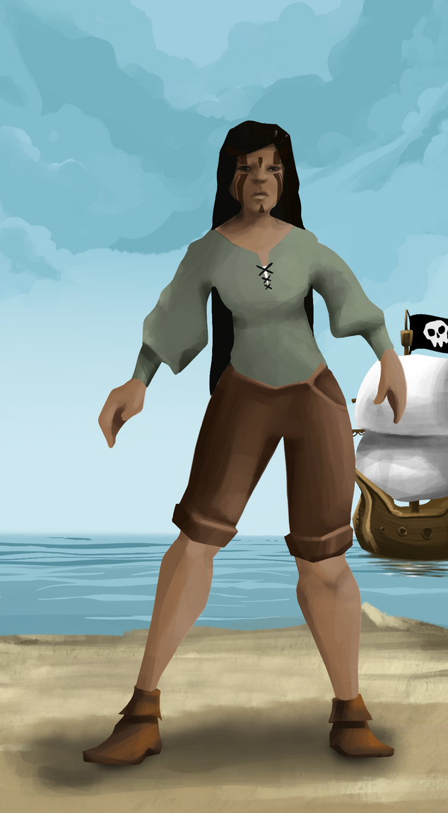 AlgoSeas Pirate #30765 NFT on Algorand