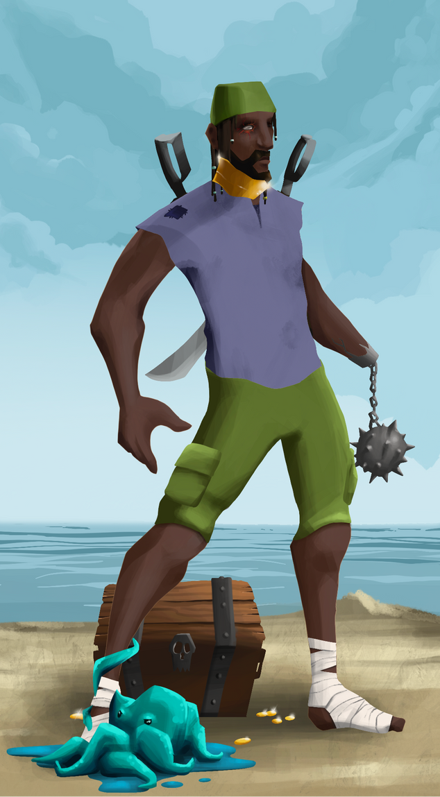 AlgoSeas Pirate #30771 NFT on Algorand