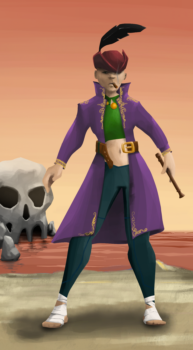 AlgoSeas Pirate #30781 NFT on Algorand