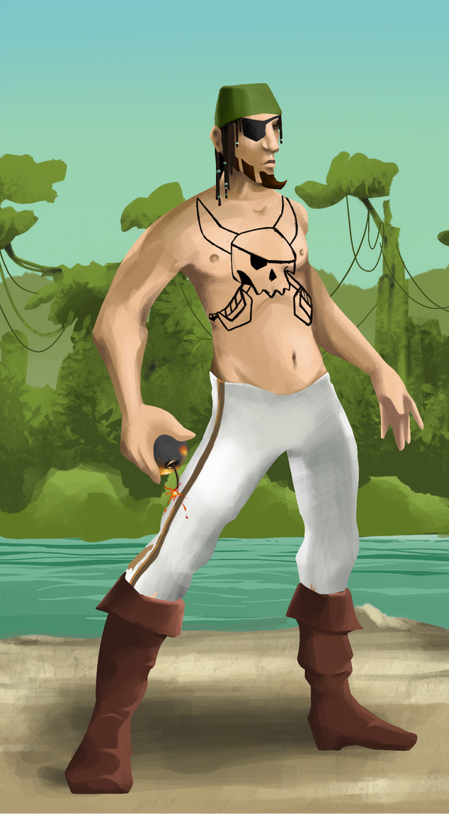 AlgoSeas Pirate #30784 NFT on Algorand