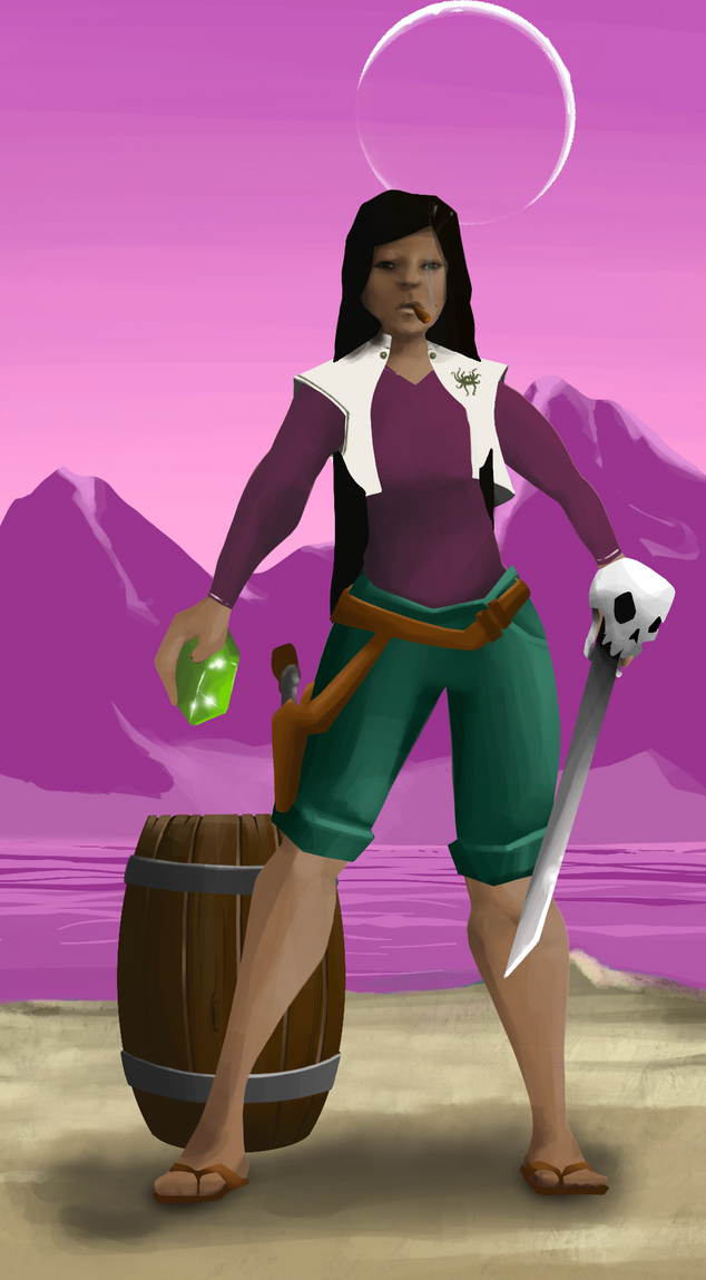 AlgoSeas Pirate #30788 NFT on Algorand