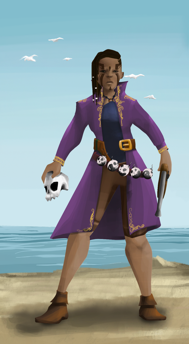 AlgoSeas Pirate #30793 NFT on Algorand