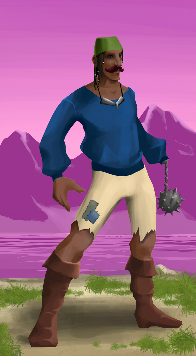 AlgoSeas Pirate #30796 NFT on Algorand