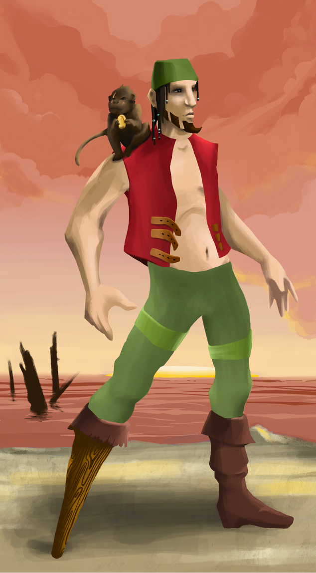 AlgoSeas Pirate #30799 NFT on Algorand