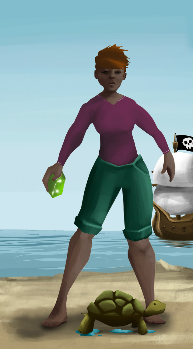 AlgoSeas Pirate #30805 NFT on Algorand